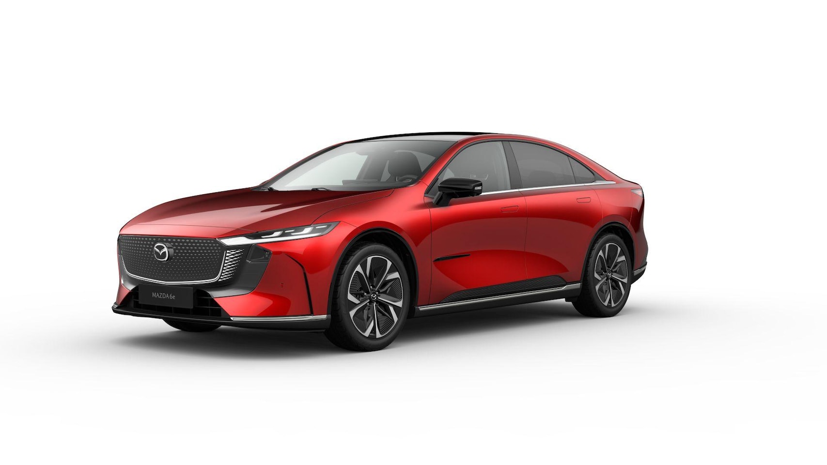 Mazda 6e - Takumi 68.8 kWh / Soul Red Crystal / Warm Beige kunstleder - AutoWereld.nl