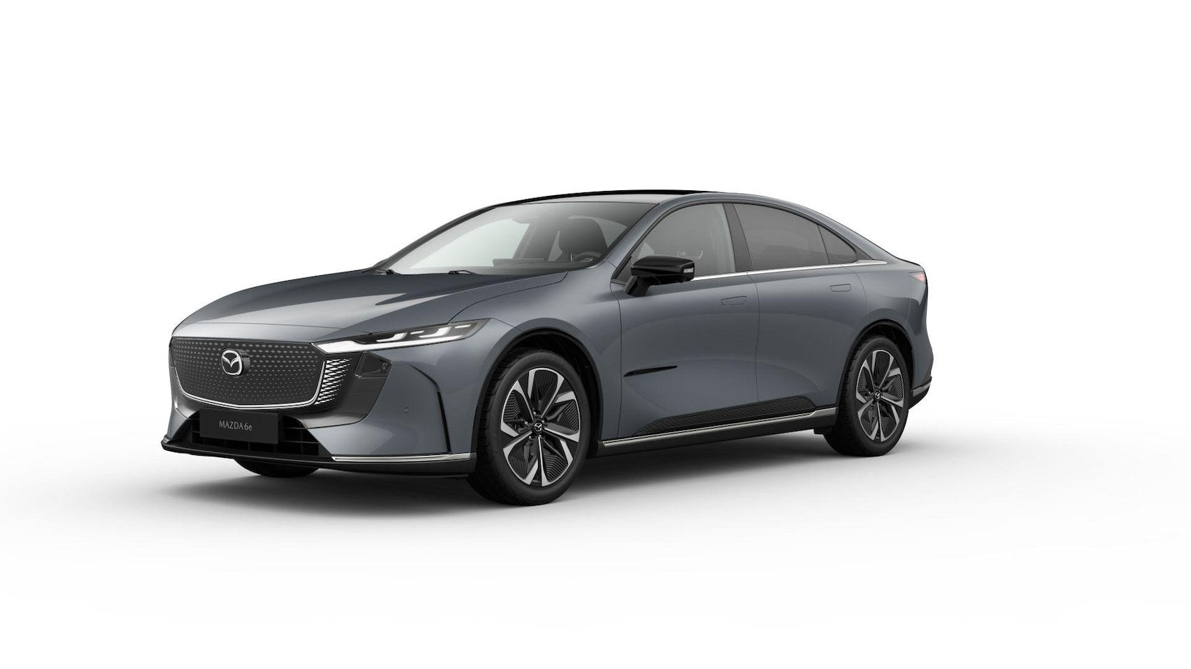 Mazda 6e - Takumi 68.8 kWh / Polymetal Grey / Warm Beige kunstleder - AutoWereld.nl