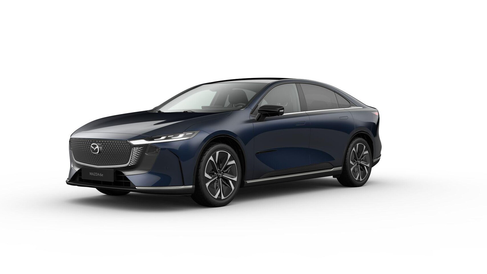 Mazda 6e - Takumi 68.8 kWh / Deep Crystal Blue / Warm Beige kunstleder - AutoWereld.nl