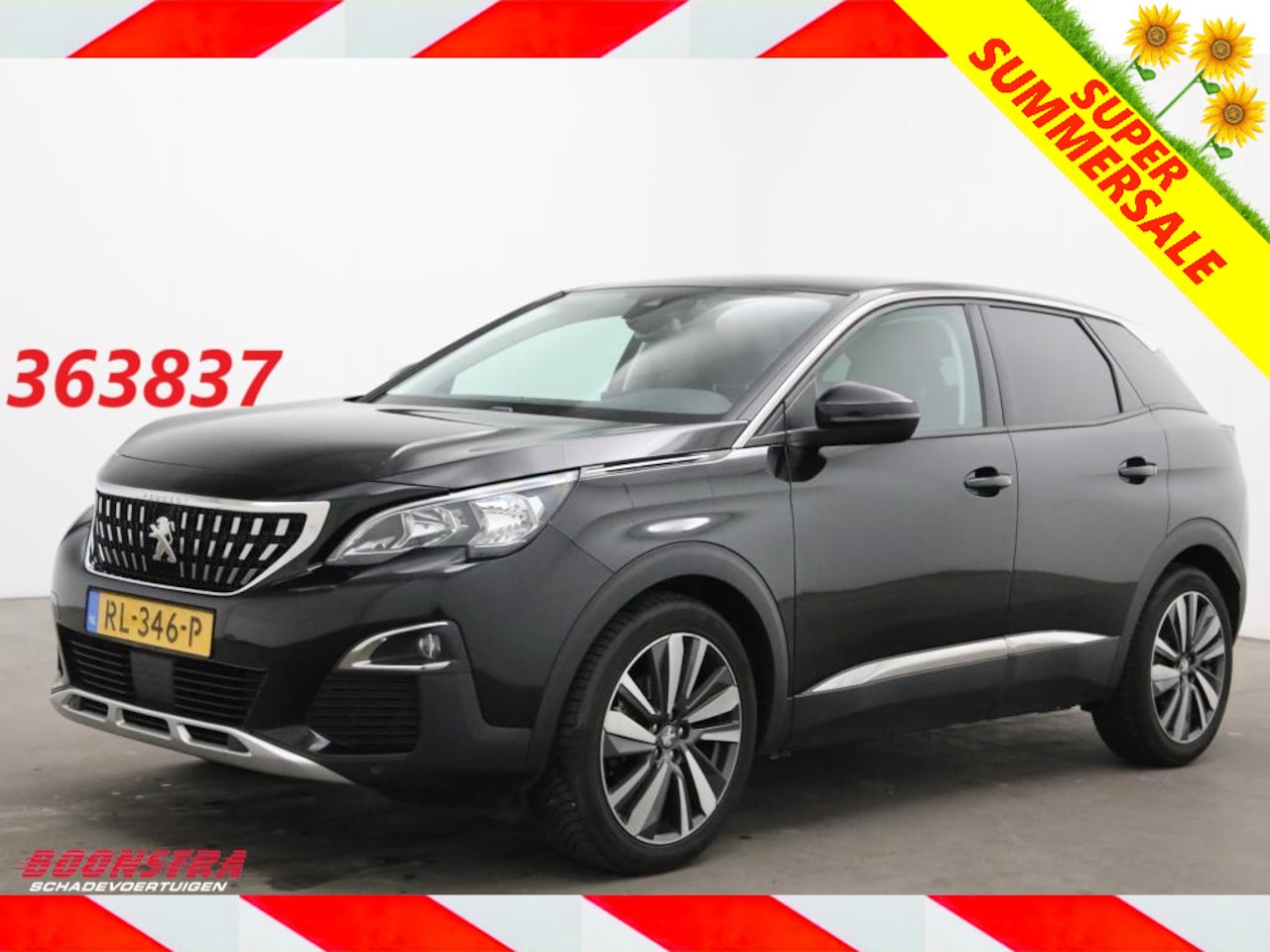 Peugeot 3008 - 1.2 PureTech Blue Lease Premium Navi Clima Cruise Camera Virtual AHK - AutoWereld.nl
