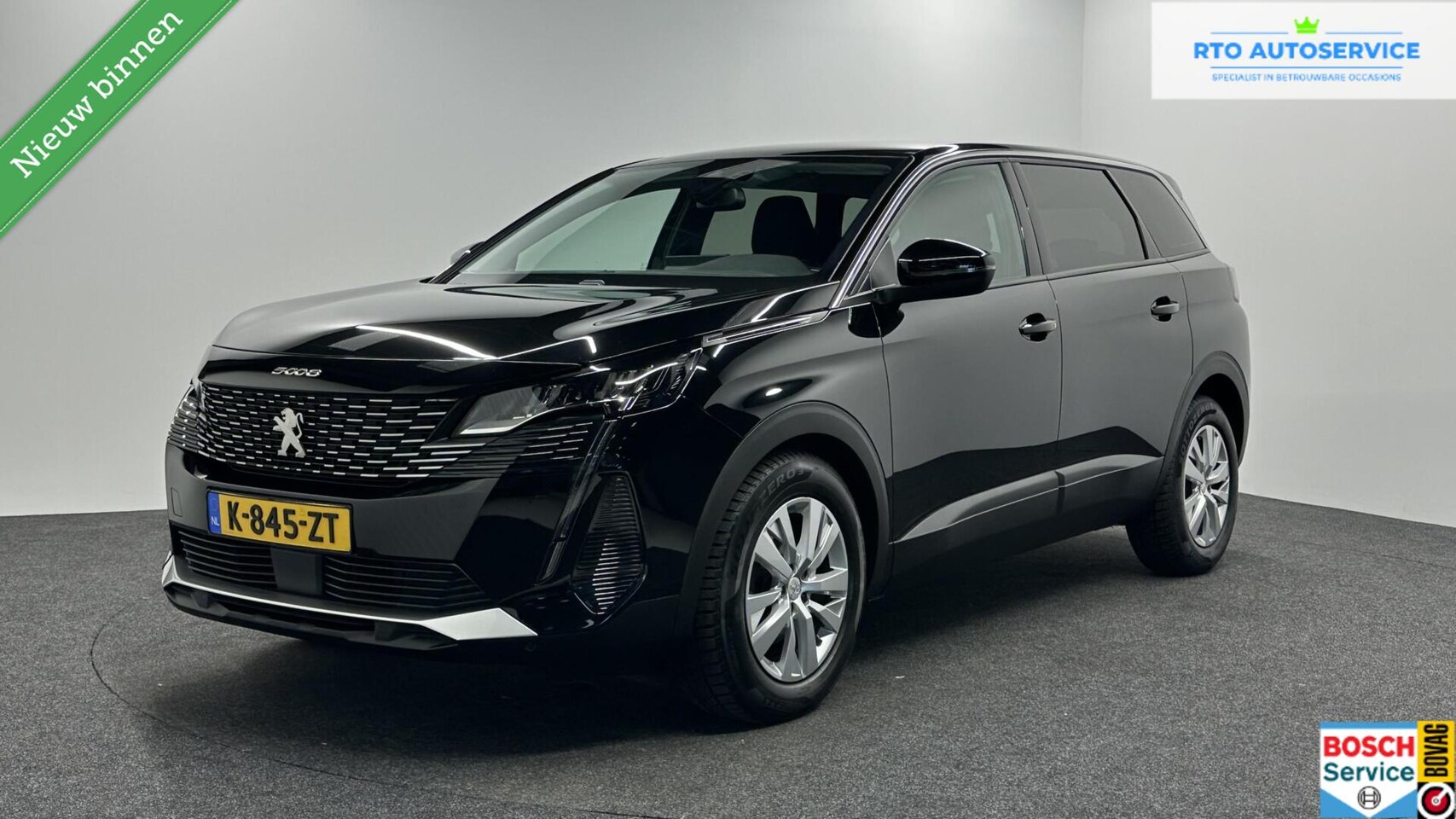Peugeot 5008 - 1.2 PureTech Blue Lease Active TREKHAAK LM NAVI CARPLAY CRUISE ECC. - AutoWereld.nl