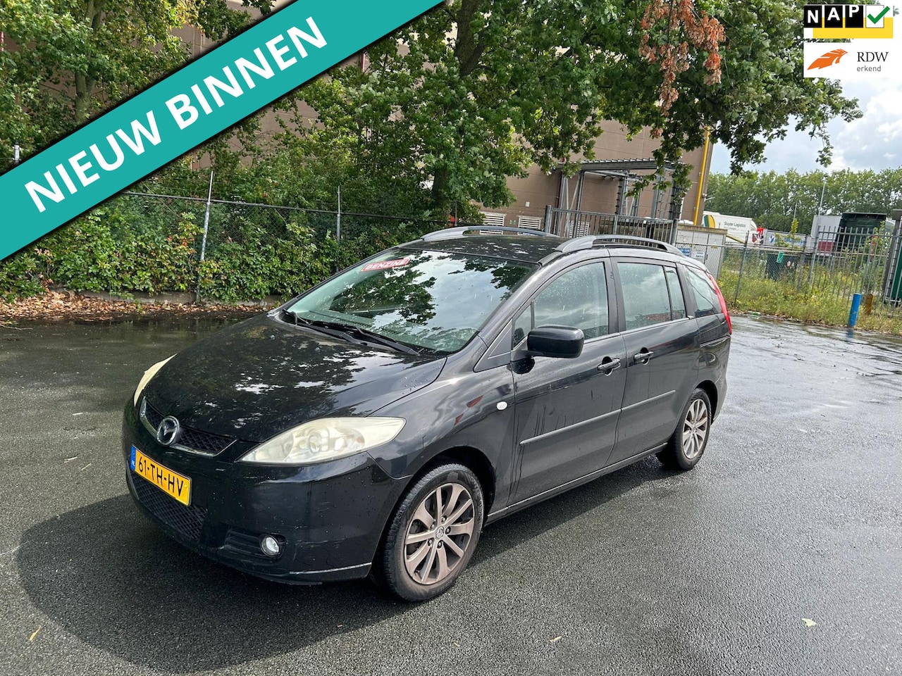 Mazda 5 - 1.8 Touring LEUKE AUTO MET RUIMTE VOOR 7 PERSONEN - AutoWereld.nl