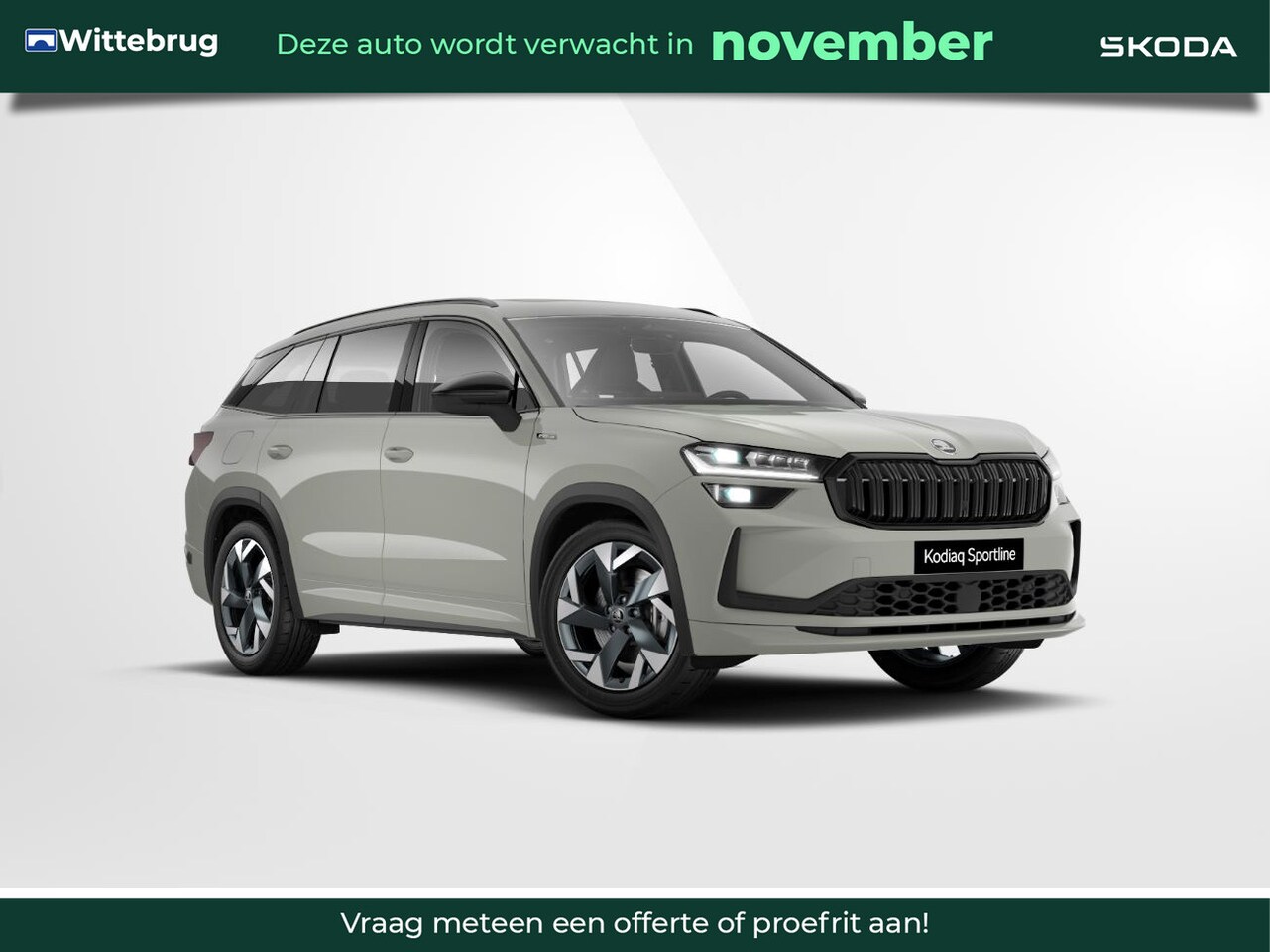 Skoda Kodiaq - 1.5 TSI PHEV Sportline Business Comfort Pakket / Panoramadak / Light & View pakket / Trekh - AutoWereld.nl