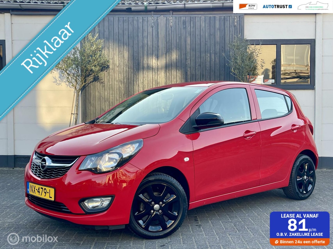 Opel Karl - 1.0 Edition|RIJKLAAR|PDC|USB|AC|CRUISE|BTW|GARANTY - AutoWereld.nl