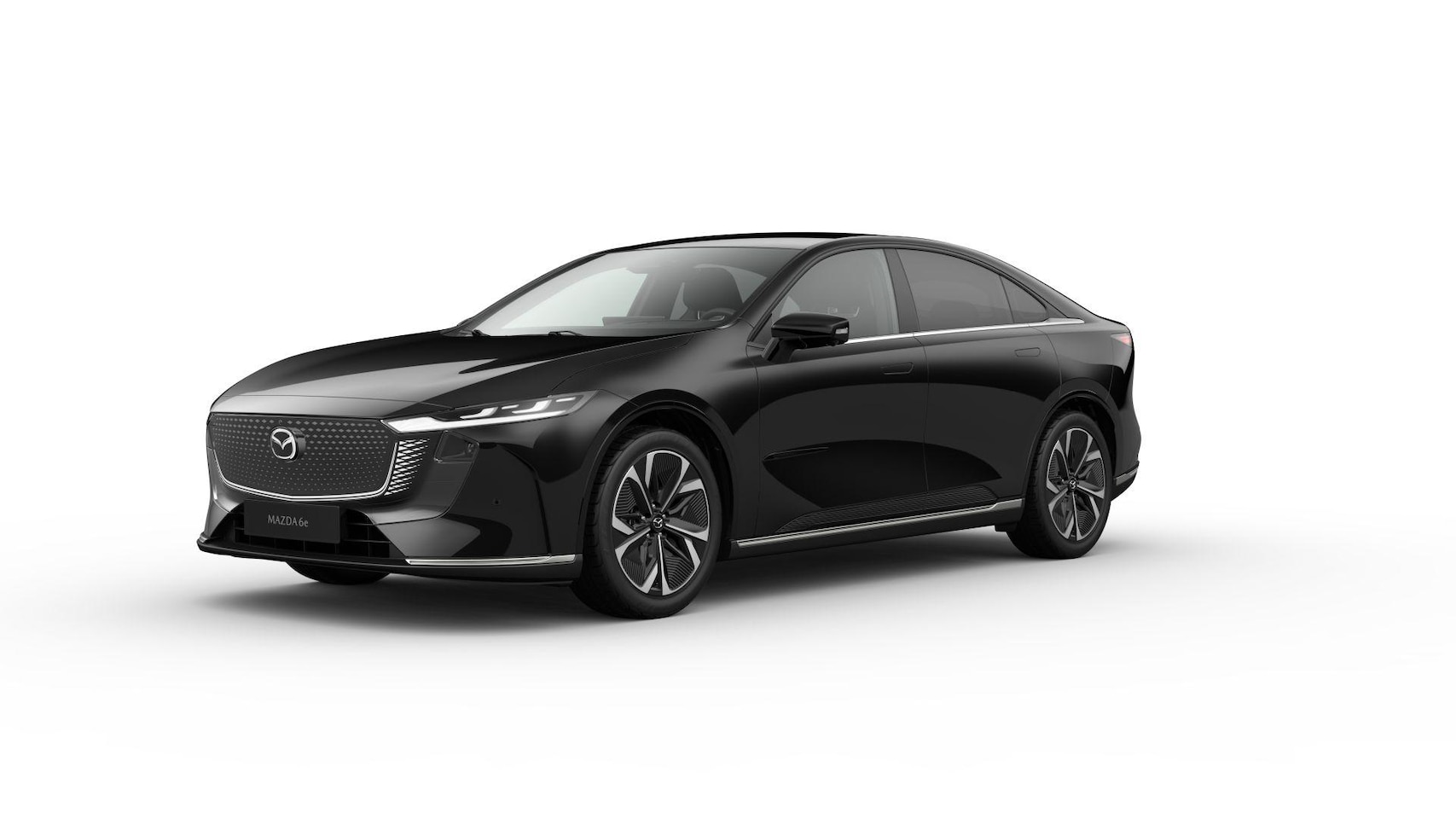 Mazda 6e - Takumi 68.8 kWh / Jet Black / Warm Beige kunstleder - AutoWereld.nl