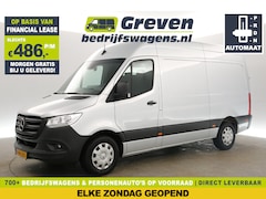 Mercedes-Benz Sprinter - 319 3.0 CDI L2H2 V6 191PK Automaat Airco 360Camera Cruise Carplay PDC 3 Persoons Elektrpak