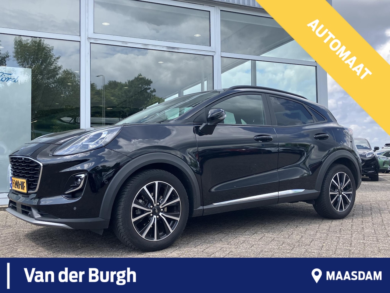 Ford Puma - Titanium X 1.0 EcoBoost Hybrid 125pk PowerShift Trekhaak - automaat - All Weather banden - AutoWereld.nl