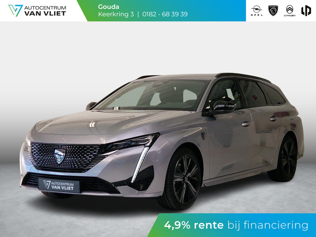 Peugeot 308 SW - 1.2 Turbo 130pk automaat GT Pack Business Navigatie | Elektrisch verstelbare bestuurdersst - AutoWereld.nl