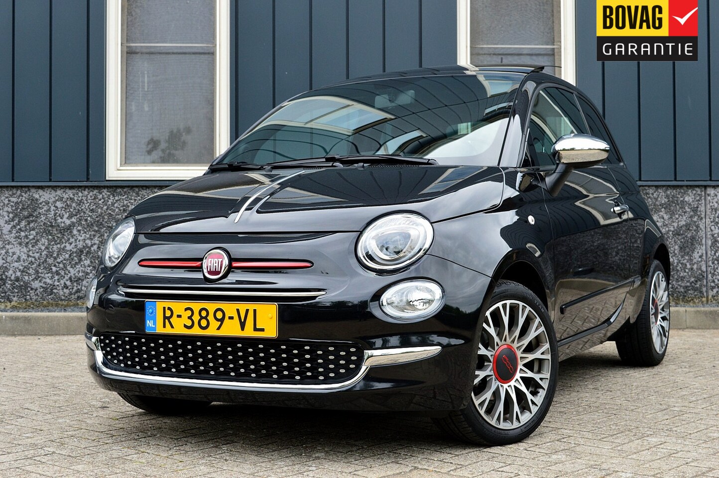 Fiat 500 - 1.0 Hybrid RED Rijklaarprijs-Garantie Airco Apple carplay Schuifdak Led Cruise control - AutoWereld.nl