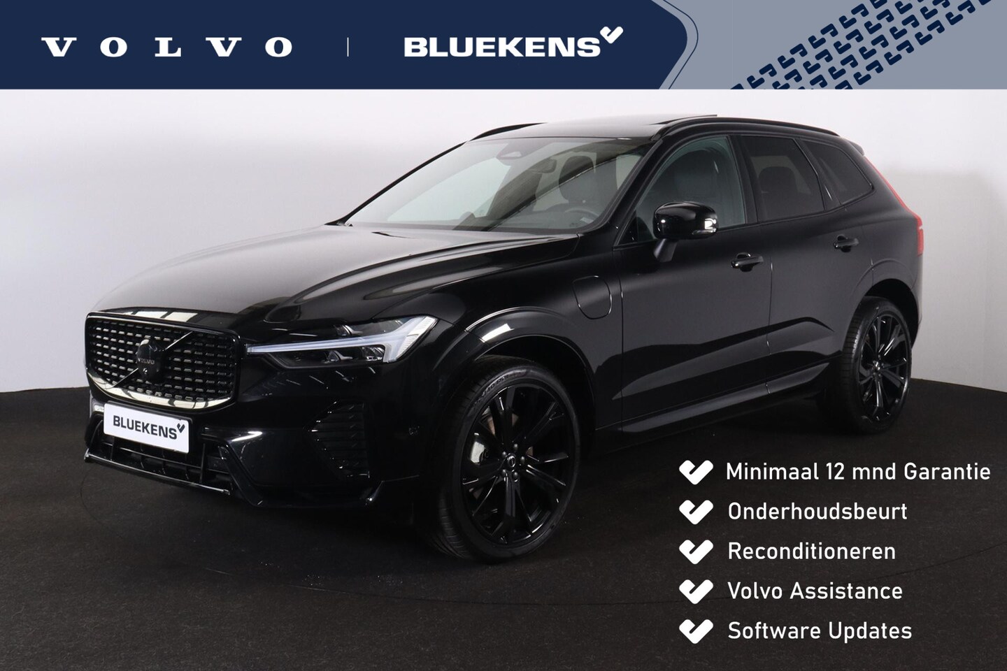 Volvo XC60 - T6 Recharge AWD Ultra Black Edition - LONG RANGE - Panorama/schuifdak - IntelliSafe Assist - AutoWereld.nl