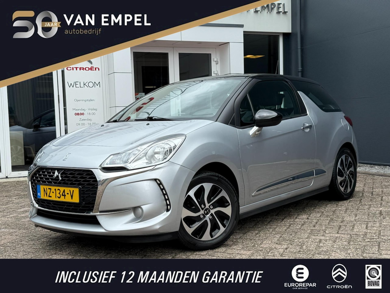 DS 3 - PT82 Chic | Trekhaak | Distributieriem vervangen | Cruise Control | Airco | 4 Seizoenen ba - AutoWereld.nl