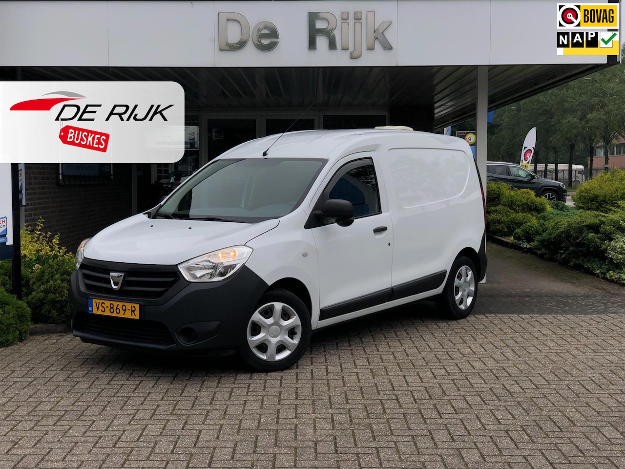 Dacia Dokker - 1.5 dCi 75 Ambiance (Marge) | Airco, El. Ramen/Spiegels, Bluetooth (Radio) | NAP | 2e Eige - AutoWereld.nl