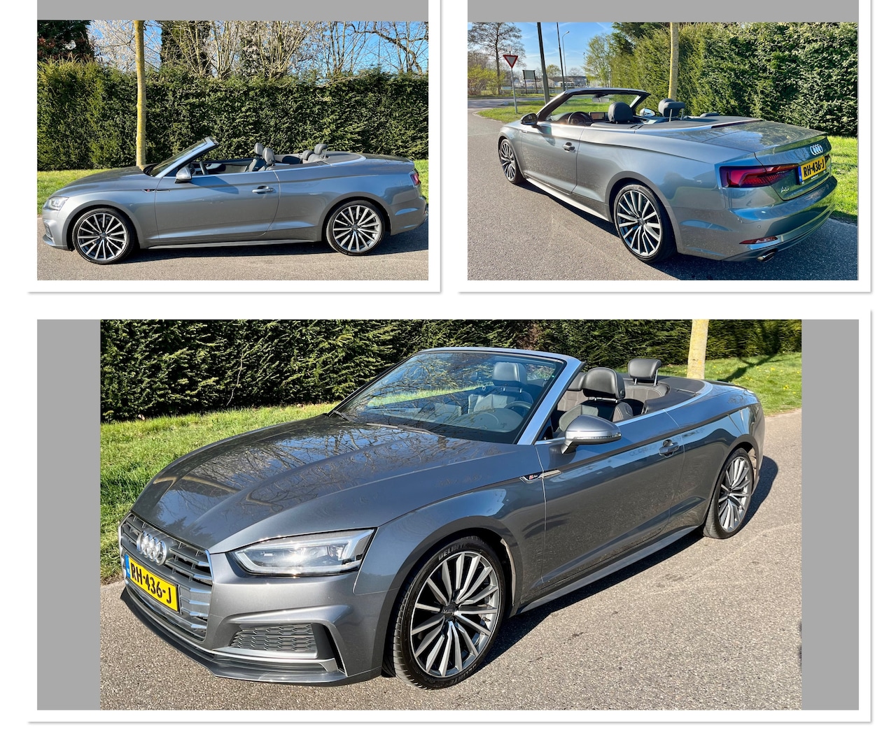 Audi A5 Cabriolet - 2.0 TFSI Sport Pro Line S S-line 190pk Mhev 2018 Automaat/Navi/19” - AutoWereld.nl
