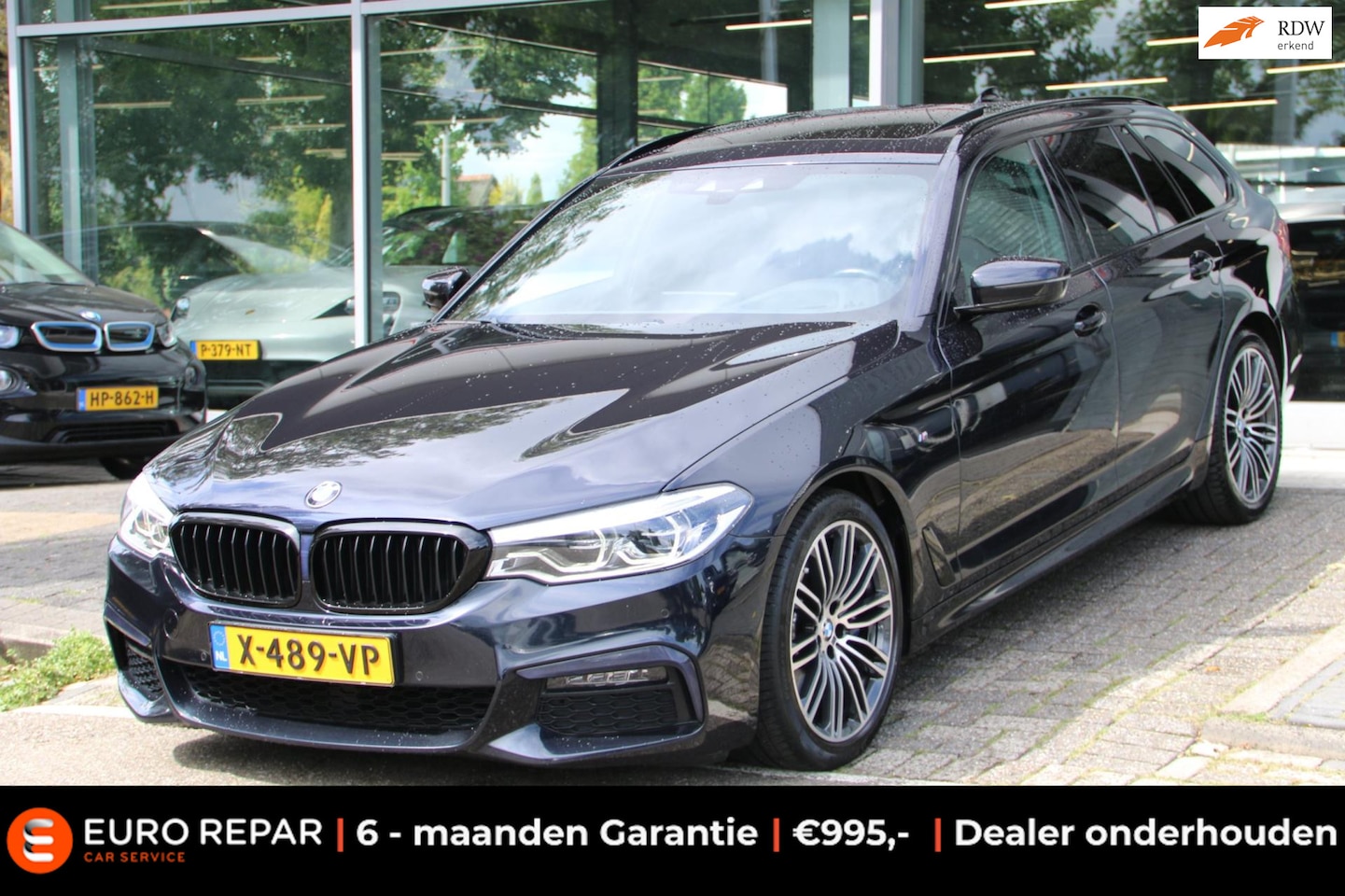 BMW 5-serie Touring - 530i High Executive M-PAKKET PANO-DAK LEDER! - AutoWereld.nl