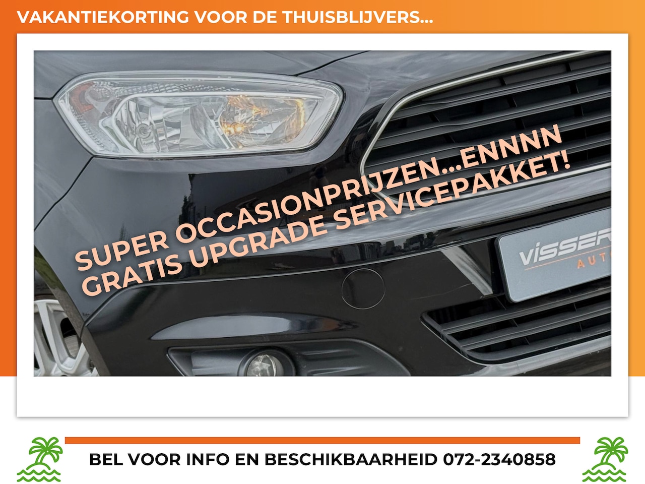 Ford Tourneo Courier - 1.0 Titanium - Panther Black - Navigatie/LMV/Clima - AutoWereld.nl