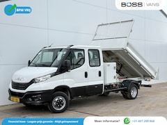 Iveco Daily - 35C16 3.0 Dubbele Cabine Kipper Dubbellucht Airco Navigatie Camera 3.5t Trekhaak Tipper Be