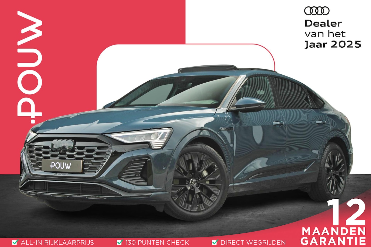 Audi Q8 Sportback e-tron - 55 408pk quattro S Edition | Panoramadak | Bang&Olufsen | 360* Camera | Apple Carplay & An - AutoWereld.nl