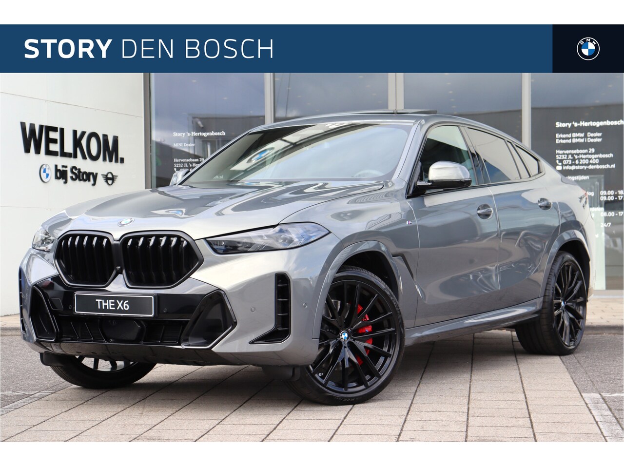 BMW X6 - xDrive40i High Executive M Sport Automaat / Panoramadak / Trekhaak / M Multifunctionele St - AutoWereld.nl