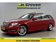 Mercedes-Benz C-klasse - 180 Business Class Avantgarde AMG 157PK Pano Trekhaak Clima Cruise Navi PDC 17''LMV
