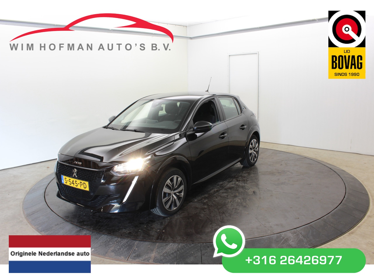 Peugeot e-208 - EV Active 3-Fase Apple Carplay Cruise NAP - AutoWereld.nl