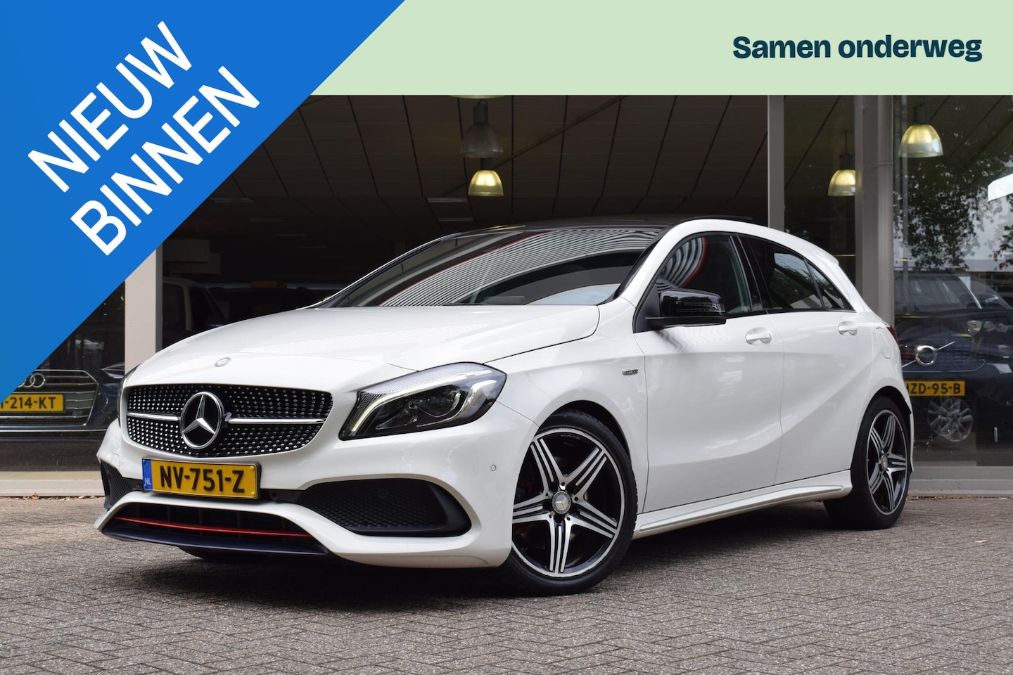 Mercedes-Benz A-klasse - 250 Sport Prestige Autm. AMG met Pano/Nav/Led - AutoWereld.nl