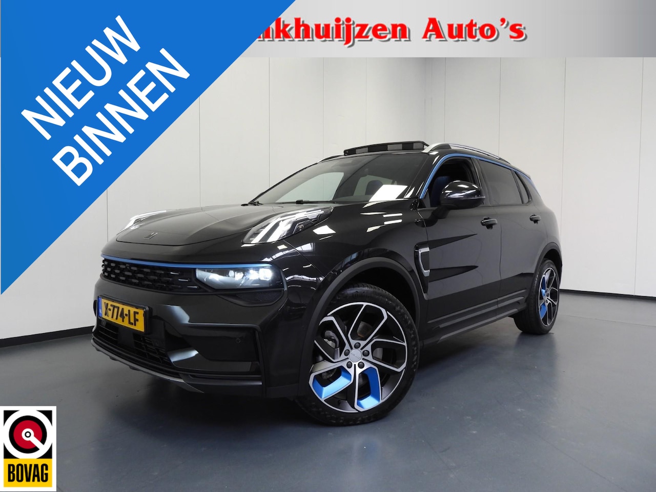 Lynk & Co 01 - 1.5 PHEV Plug-In ZWARTE HEMEL/360CAM/SCHUIFDAK/LED/20"LMV! - AutoWereld.nl