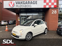 Fiat 500 - 0.9 TwinAir Lounge // PANORAMADAK // AIRCO // PDC // LEDER //