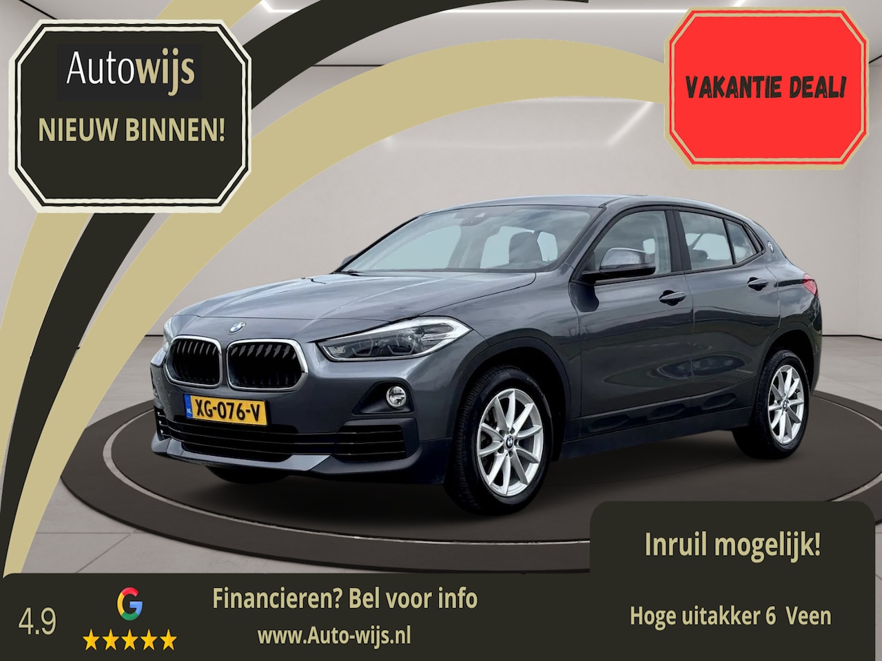 BMW X2 - SDrive18i Executive|AUT|NL AUTO|Led|PDC|Clima - AutoWereld.nl