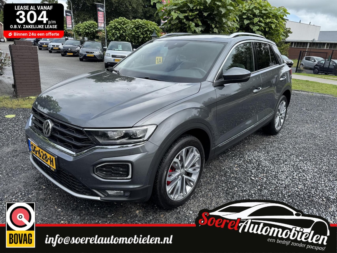 Volkswagen T-Roc - 1.5 TSI Sport 1.5 TSI Sport ,18 inch lm, boekjes, - AutoWereld.nl