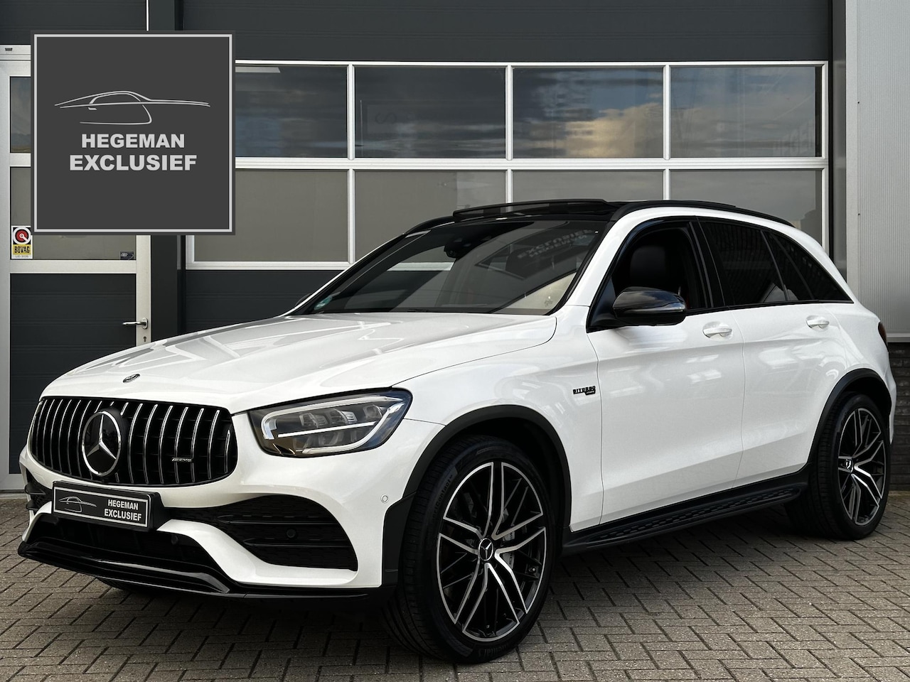 Mercedes-Benz AMG GLC - 43 4MATIC | Schuif-kanteldak | BURMESTER | 360 CAMERA | Head-Up | Elektr. Stoelen + Memory - AutoWereld.nl