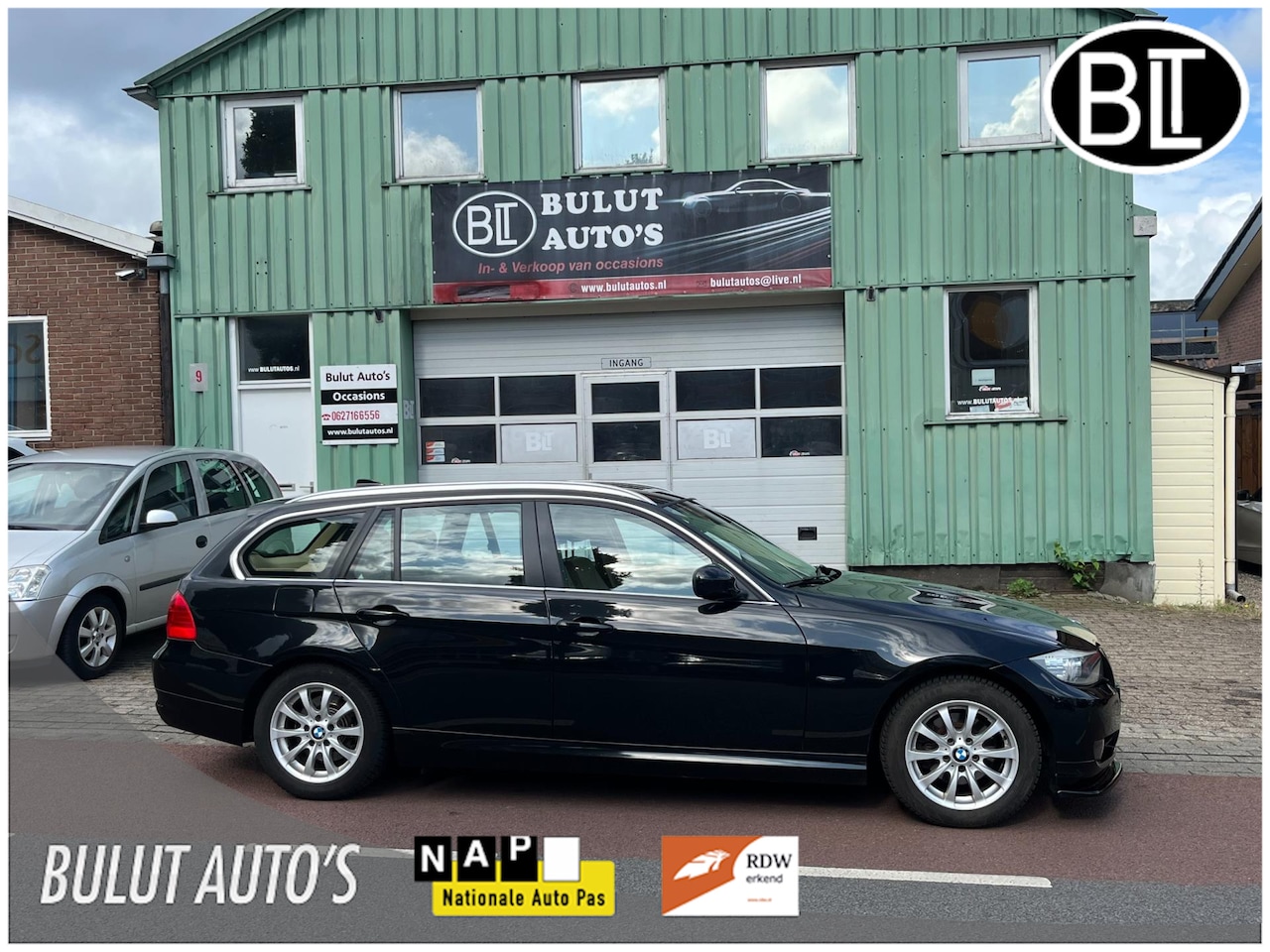 BMW 3-serie Touring - 318i Luxury Line LEER* NAVI* N.A.P. - AutoWereld.nl