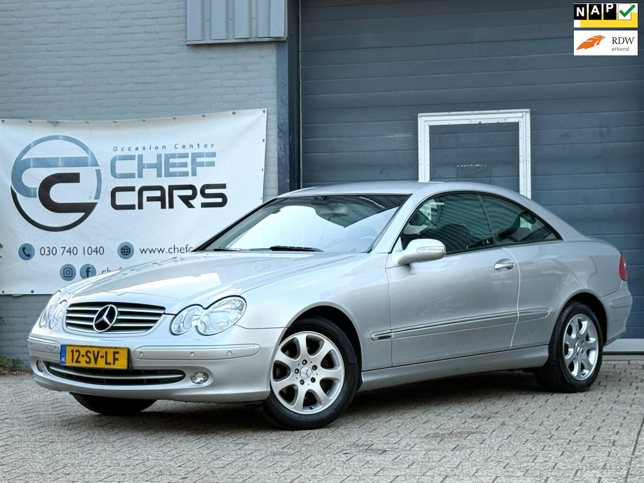 Mercedes-Benz CLK-klasse Coupé - 200|NAP|AUT|NIEUWEAPK|3 EIGENAAR|TOPSTAAT! - AutoWereld.nl