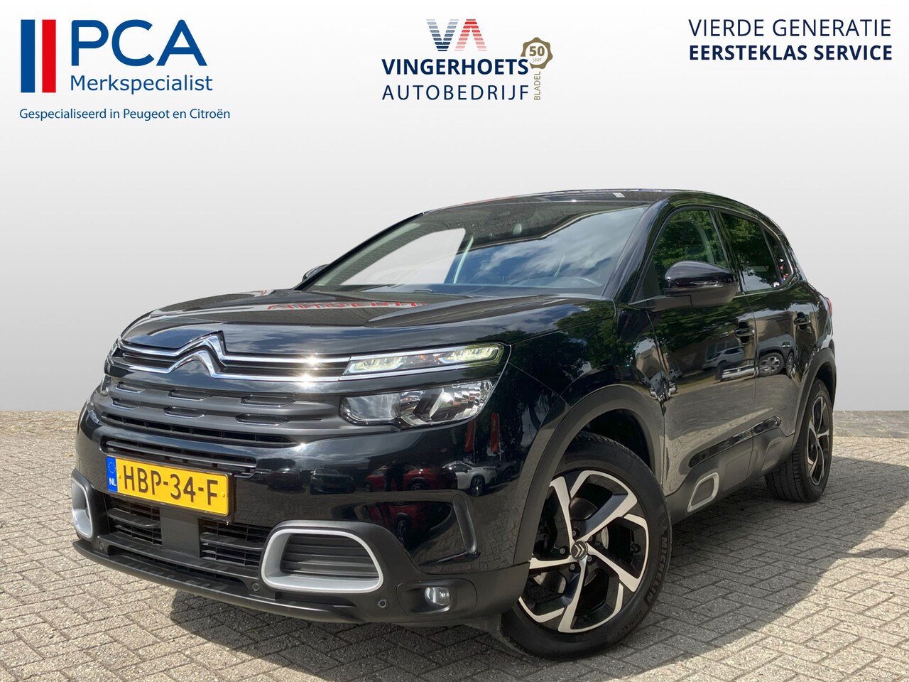 Citroën C5 Aircross - 1.2 PureTech Feel **Half leer-18inch Lichtmetalen velgen-Climate control** - AutoWereld.nl