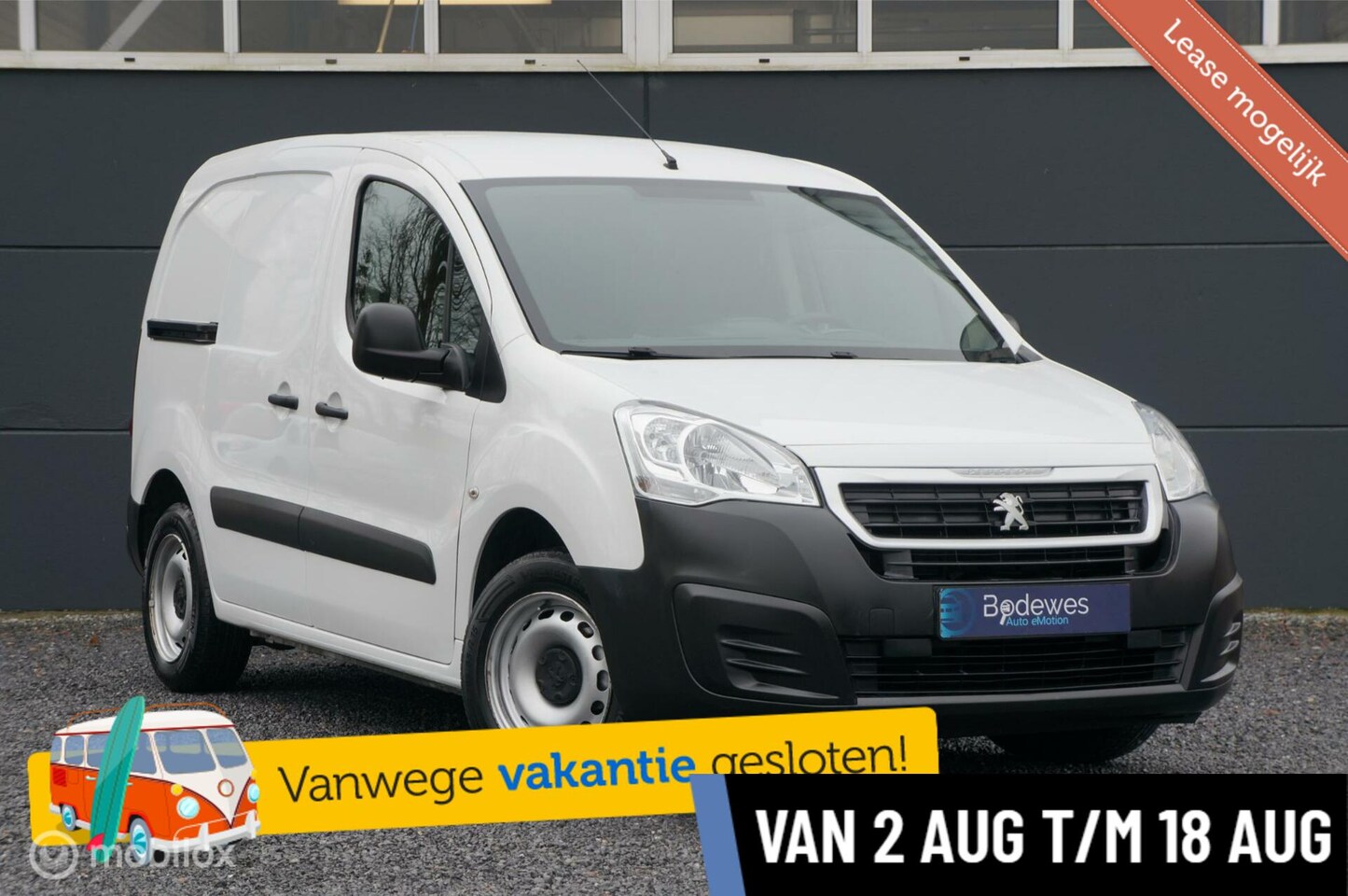Peugeot Partner - bestel 120 1.6 BlueHDi 75 L1 Profit+ Airco ! - AutoWereld.nl