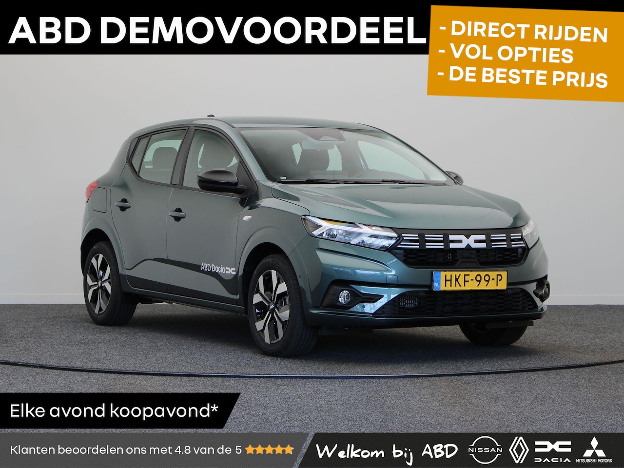 Dacia Sandero - TCe 100pk ECO-G Journey | Navigatie | Parkeersensoren voor/achter | Achteruitrijcamera | - AutoWereld.nl
