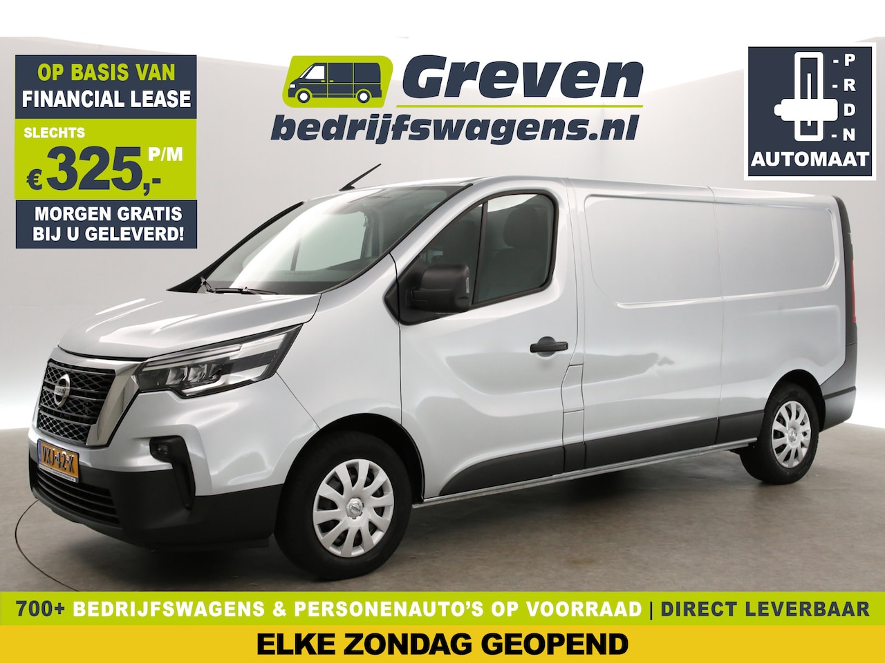 Nissan Primastar - 2.0 dCi L2H1 150PK Automaat Airco Cruise PDC 3 Persoons Trekhaak - AutoWereld.nl