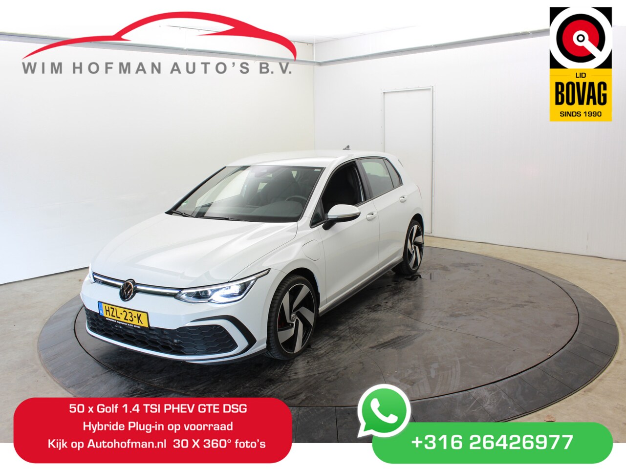 Volkswagen Golf - GTE 245PK El Trekh Camera Adaptive Cruise Carplay - AutoWereld.nl