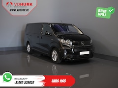 Opel Vivaro - 2.0 CDTI 180 pk Aut. DC Dubbel Cabine BPM VRIJ 2xSchuifdeur/ Adapt. Cruise/ Stuurverw./ Ca