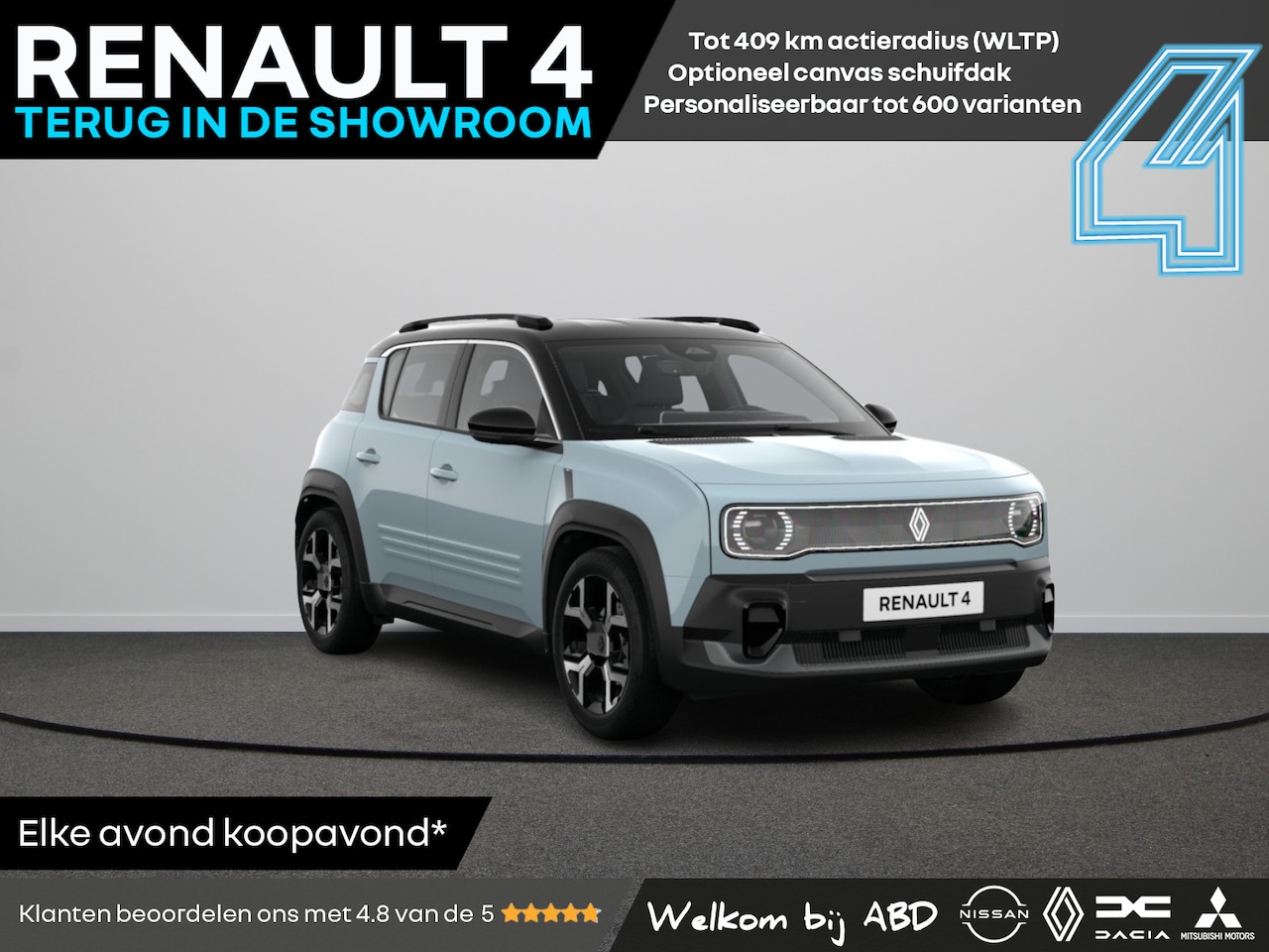 Renault 4 - Techno Comfort range | Achteruitrijcamera | Elektronisch geregelde airconditioning | Full - AutoWereld.nl