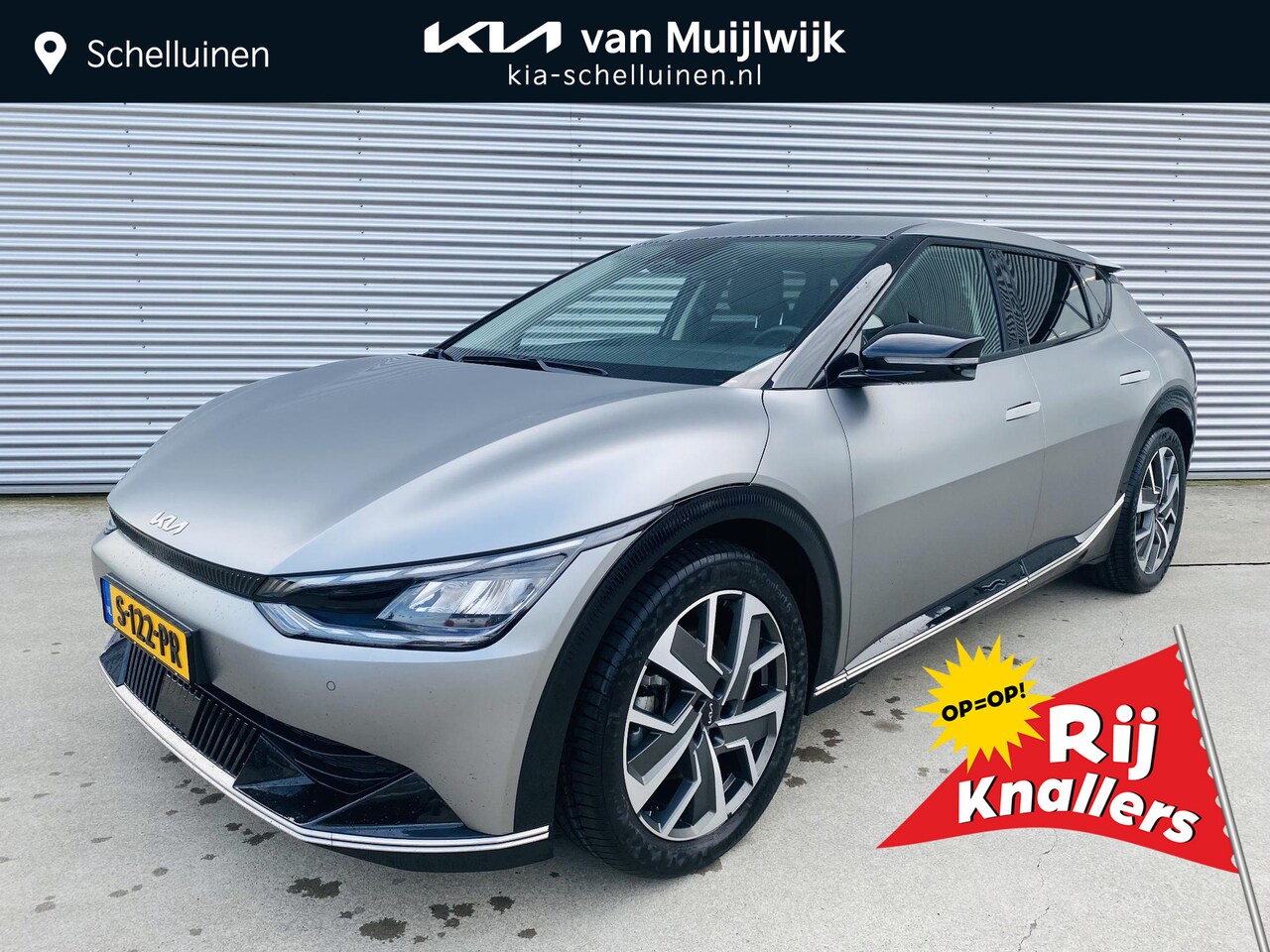 Kia EV6 - Plus AWD 77.4 kWh Kia EV6 Plus AWD 77 kWh 325pk | Moonscape matte | BTW auto | Auto rijdt - AutoWereld.nl