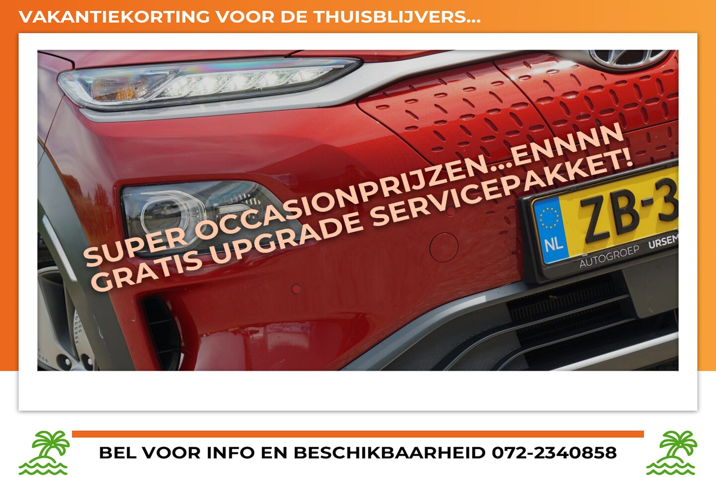 Hyundai Kona Electric - EV Premium 64 kWh Warmtepomp | Pulse Red | Leder/Stoelverwarming-koeling/LED/Carplay/Compl - AutoWereld.nl