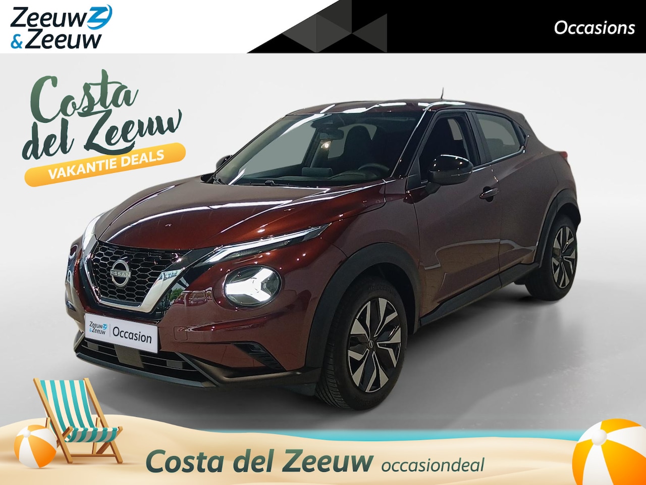 Nissan Juke - 1.0 DIG-T Acenta *Navi APPLE/Android+Camera*Climate*LM.Velgen*Dealer Onderhouden - AutoWereld.nl