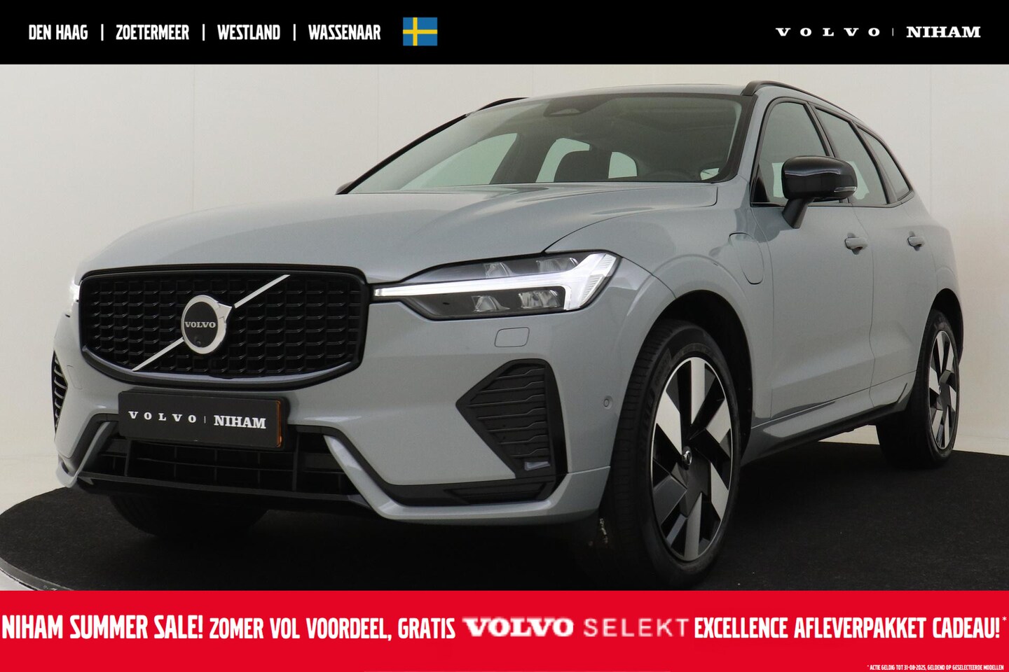 Volvo XC60 - RECHARGE T6 AWD ULTIMATE DARK -PANO.DAK|HARMAN/KARDON|360°CAM|TREKHAAK|20"|HEAD-UP DISP. - AutoWereld.nl