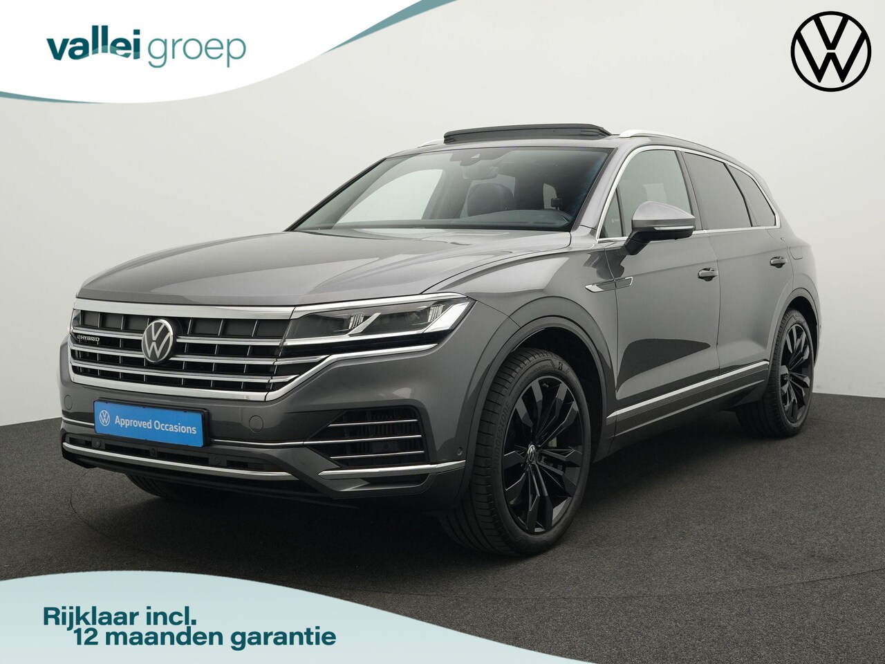 Volkswagen Touareg - Elegance 3.0 TSi 381 pk tiptronic eHybrid 4MOTION | Panoramadak | Puglia leder | Geheugens - AutoWereld.nl