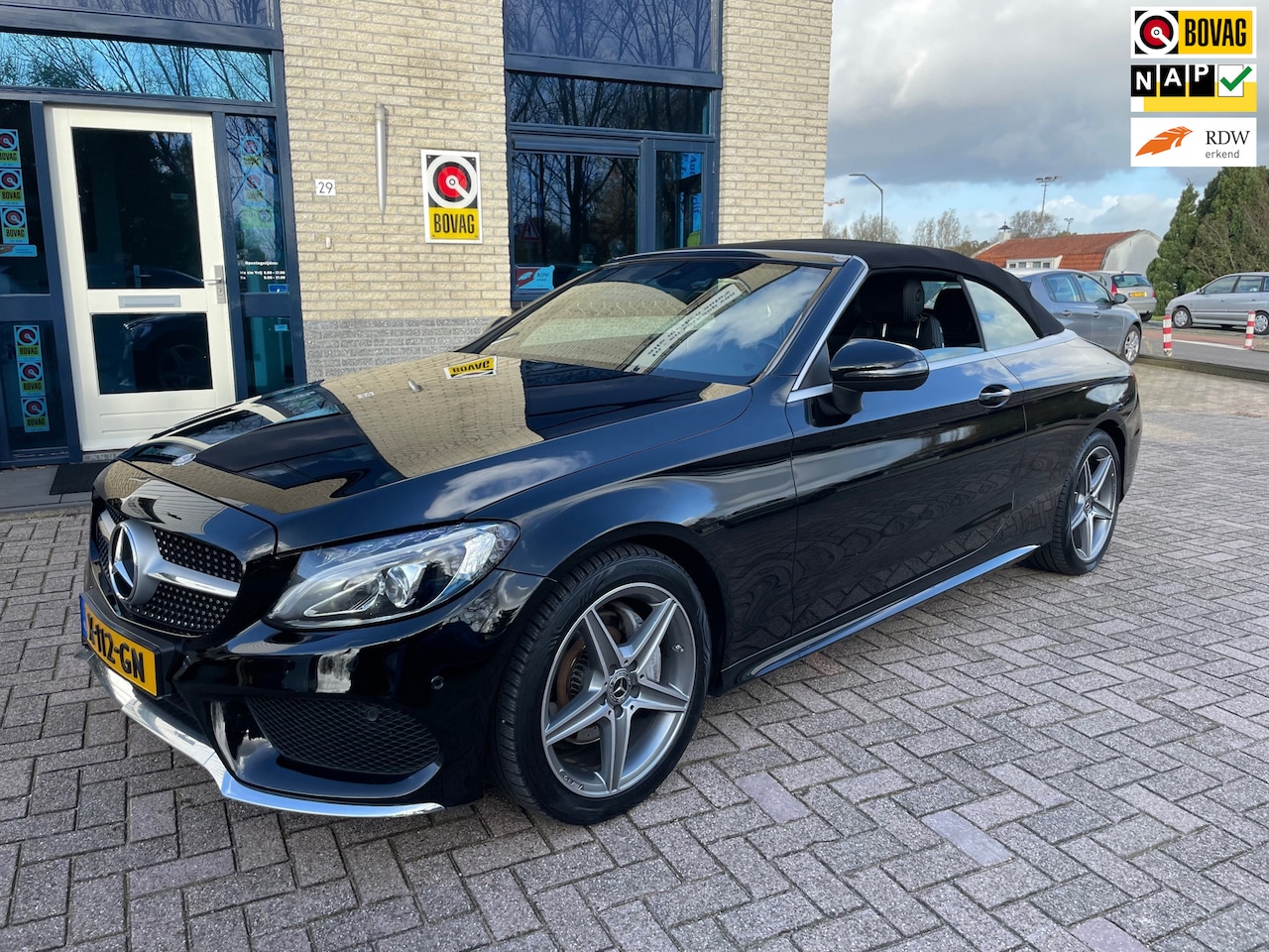 Mercedes-Benz C-klasse Cabrio - 180 Edition 1- AMG Pakket-NAV - AutoWereld.nl