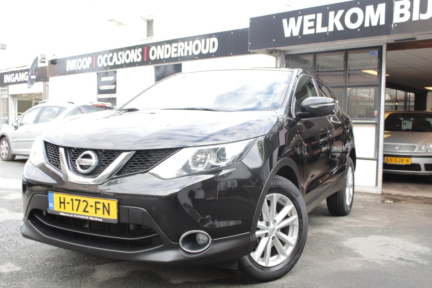 Nissan Qashqai - 1.2 Acenta / Airco / Navi / Camera / LineAssist / Botswaarschuwing - AutoWereld.nl