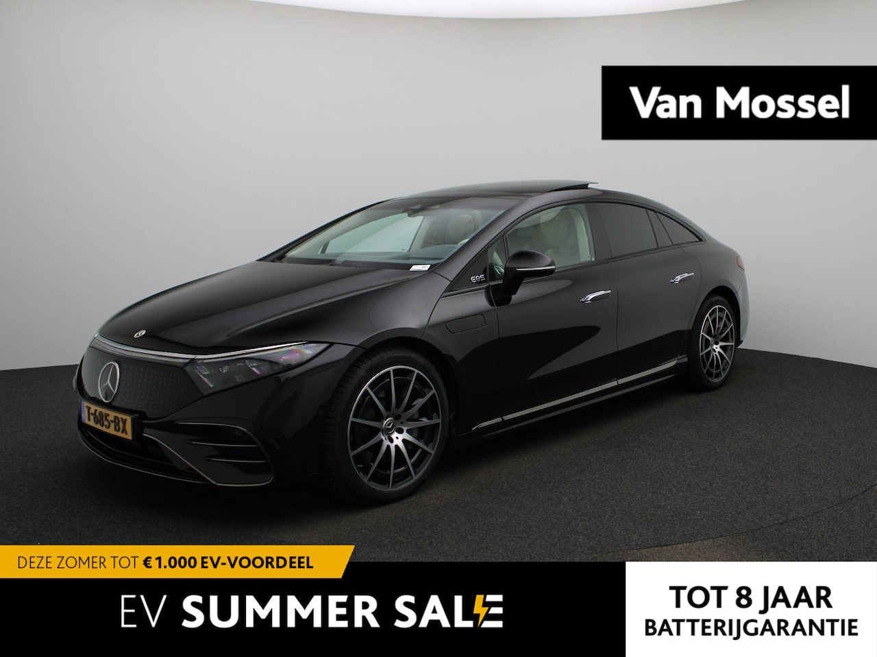 Mercedes-Benz EQS - 580 4MATIC AMG Line 108 kWh | PANORAMADAK | BURMESTER AUDIO | 360 CAMERA | STOELVERWARMING - AutoWereld.nl