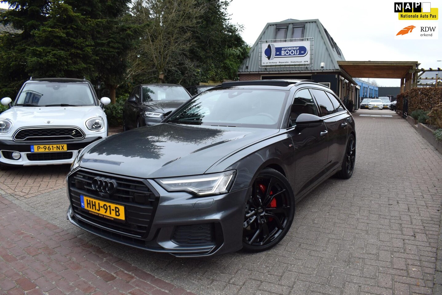 Audi A6 Avant - 55 TFSI e quattro Competition S-LINE/AUTOM/ PANO/ADAP CRUISE/NAVI/STOELVERW/LEDER/XENON MA - AutoWereld.nl