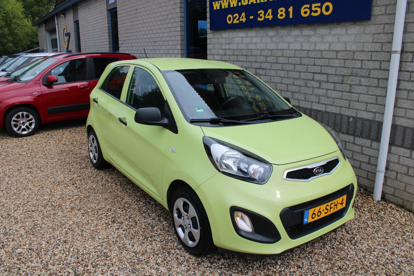 Kia Picanto - 1.2 CVVT Airco Automaat - AutoWereld.nl