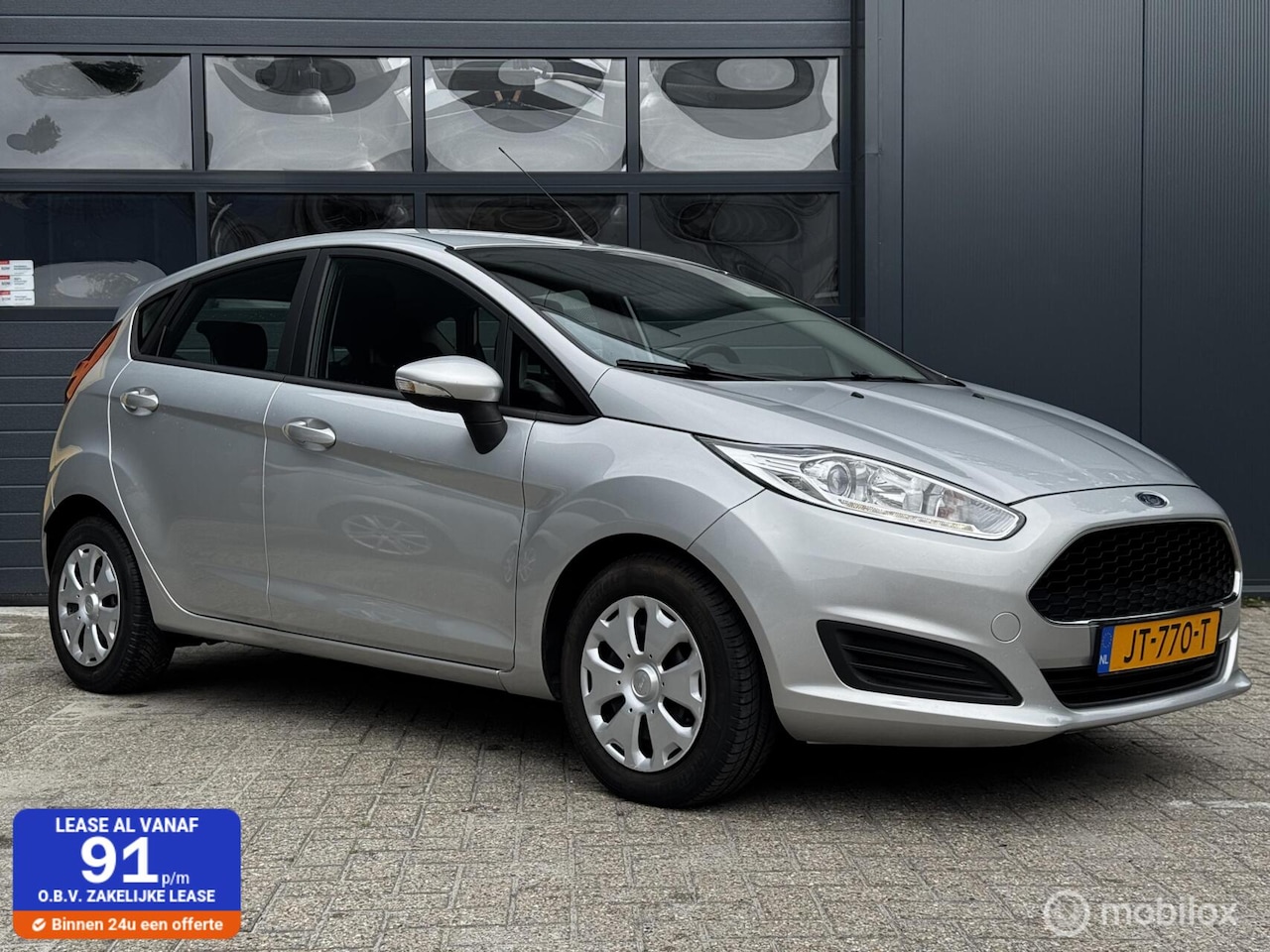 Ford Fiesta - 1.5 TDCi Style 1.5 TDCi Style, airco, multifunctioneel stuur - AutoWereld.nl